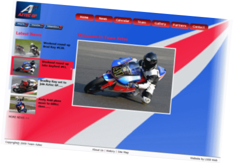 Official website for the Aztec GP team - Website Designed by LSEB Web in Crewe, Cheshire
